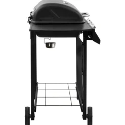 vidaXL - Gasbarbecue-grill - Zwart - Staal