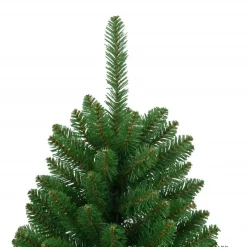 vidaXL - Gescharnierde Kunstkerstboom - Groen - 120 cm