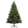 vidaXL - Gescharnierde Kunstkerstboom - Groen - 120 cm