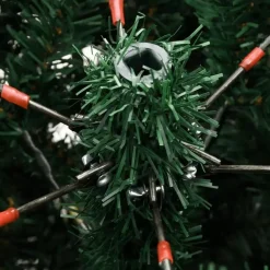 vidaXL - Gescharnierde Kunstkerstboom - Groen - 120 cm