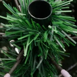 vidaXL - Gescharnierde Kunstkerstboom - Groen - 180 cm