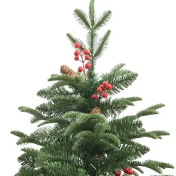 vidaXL - Gescharnierde Kunstkerstboom - Groen - 180 cm