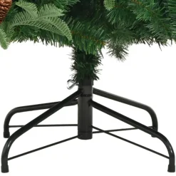 vidaXL - Gescharnierde Kunstkerstboom - Groen - 180 cm