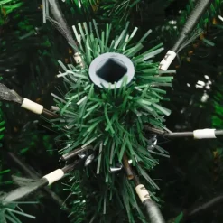 vidaXL - Gescharnierde Kunstkerstboom - Groen - 180 cm