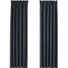 vidaXL - Gordijn - Antraciet - Stof - 140 x 175 cm - 2 stuks