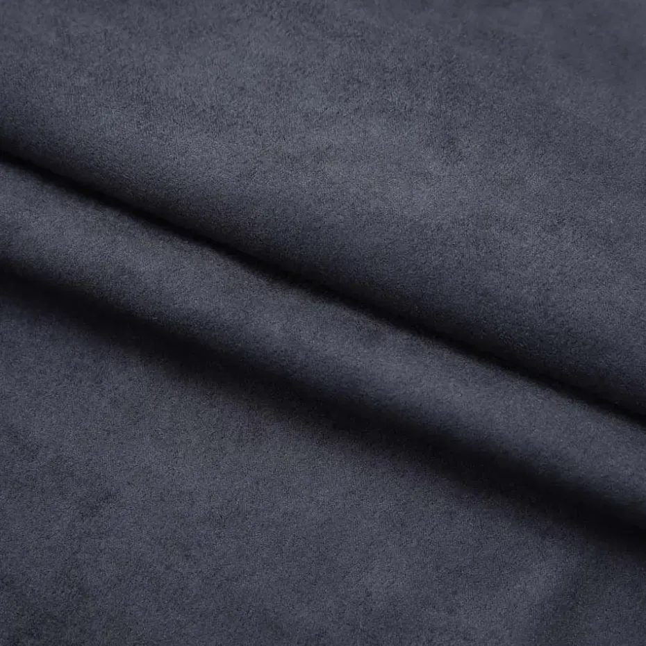 vidaXL - Gordijn - Antraciet - Stof - 140 x 175 cm - 2 stuks