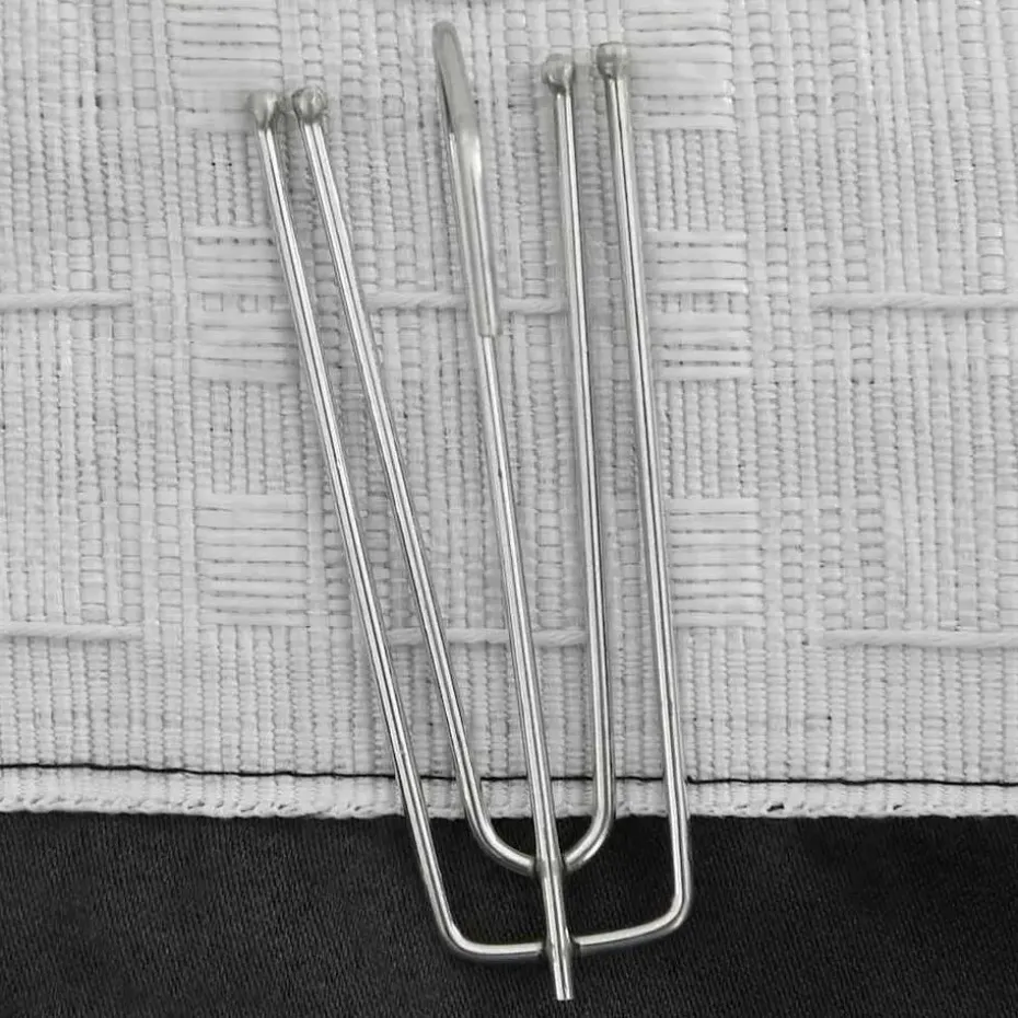 vidaXL - Gordijn - Antraciet - Stof - 140 x 225 cm - 2 stuks