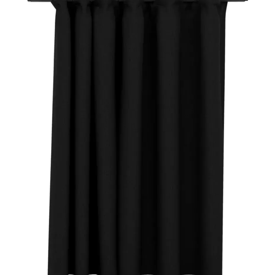 vidaXL - Gordijn - Antraciet - Stof