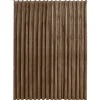 vidaXL - Gordijn - Beige - Fluweel
