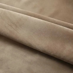 vidaXL - Gordijn - Beige - Fluweel