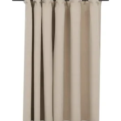 vidaXL - Gordijn - Beige - Stof