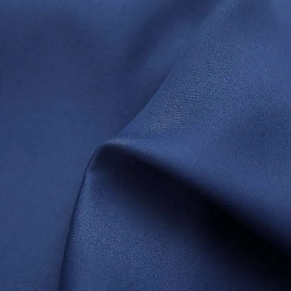 vidaXL - Gordijn - Blauw - Stof