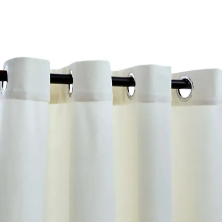 vidaXL - Gordijn - Crème - Fluweel - 140 x 175 cm - 2 stuks