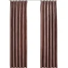 vidaXL - Gordijn - Roze - Fluweel - 140 x 245 cm - 2 stuks