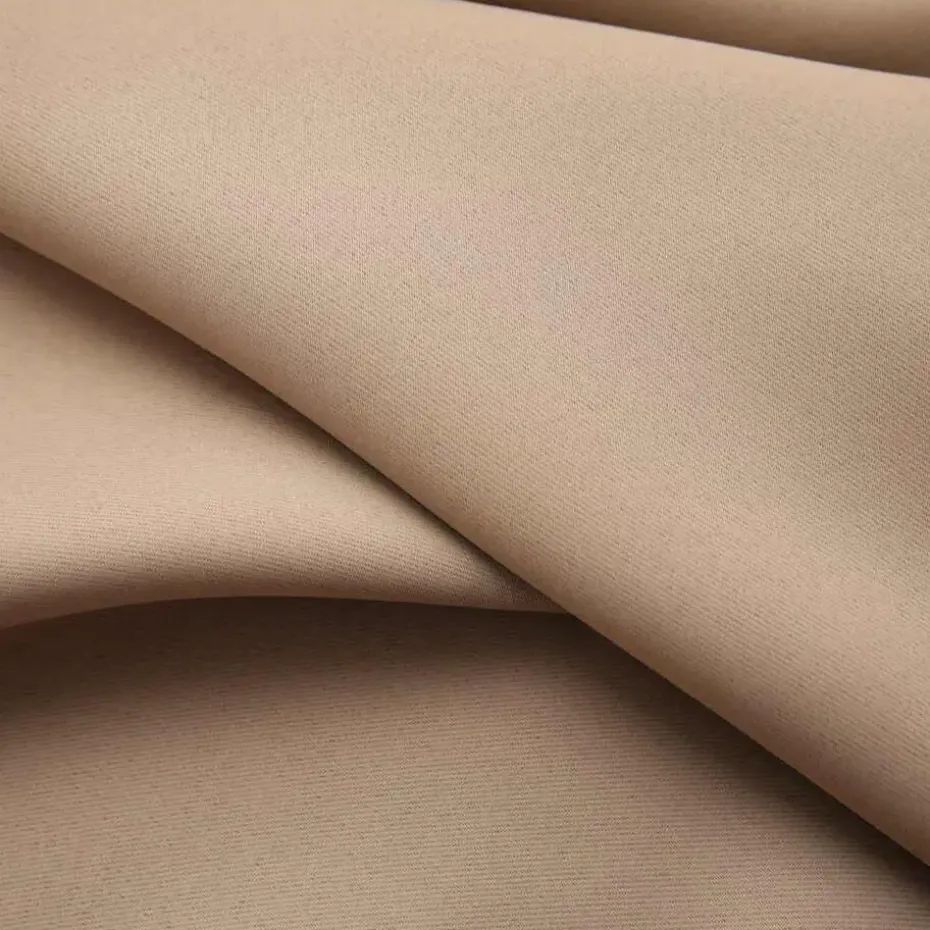 vidaXL - Gordijn - Taupe - Stof