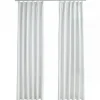 vidaXL - Gordijn - Wit - Stof - 140 x 225 cm - 2 stuks