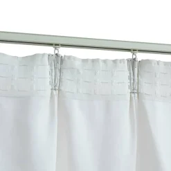 vidaXL - Gordijn - Wit - Stof - 140 x 225 cm - 2 stuks