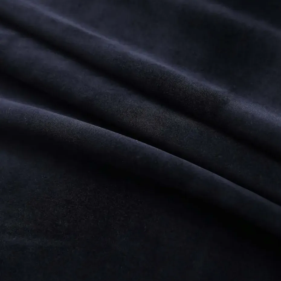 vidaXL - Gordijn - Zwart - Fluweel - 140 x 175 cm - 2 stuks