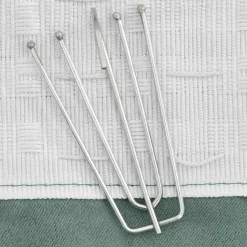 vidaXL - Gordijnen verduisterend - Groen - Stof - 140 x 175 cm - 2 stuks