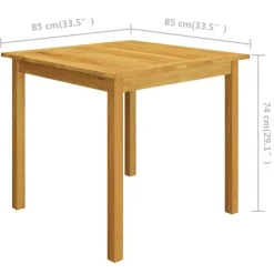vidaXL - Grijs Tuinset - 4 verstelbaar stoelen en 85x85 cm tafel - Poly rattan