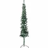 vidaXL - Halve Kunstkerstboom - Groen - 210 cm