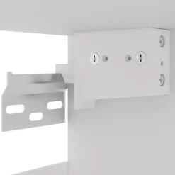 vidaXL - Hangkast - Wit - Bewerkt hout