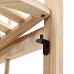 vidaXL - Hoekschap - Beige - Hout