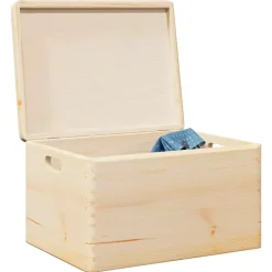 vidaXL - Houten Kist - Bruin - Grenenhout - 40 x 30 x 23 cm