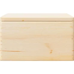 vidaXL - Houten Kist - Bruin - Grenenhout - 40 x 30 x 23 cm