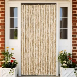 vidaXL - Insectengordijn - Beige - Polypropyleen - 90 x 220 cm