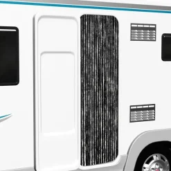 vidaXL - Insectengordijn - Antraciet - Polypropyleen