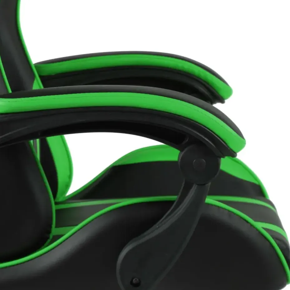 vidaXL - Kantoorstoel - Groen - Kunstleer