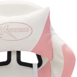 vidaXL - Kantoorstoel - Roze - Kunstleer