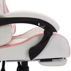 vidaXL - Kantoorstoel - Roze - Kunstleer