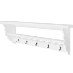 vidaXL - Kapstok - Wit - Hout