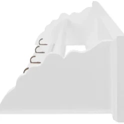 vidaXL - Kapstok - Wit - Hout