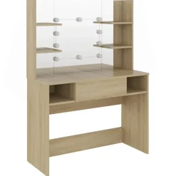 vidaXL - Kaptafel - Bruin - MDF