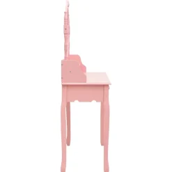 vidaXL - Kaptafel - Roze - Hout