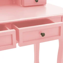 vidaXL - Kaptafel - Roze - Hout