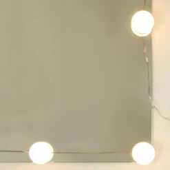 vidaXL - Kaptafel - Wit - Bewerkt hout