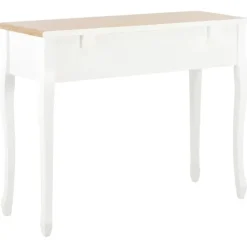 vidaXL - Kaptafel - Wit - Hout