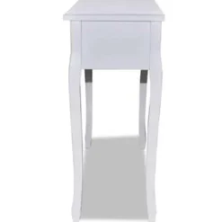 vidaXL - Kaptafel - Wit - Hout