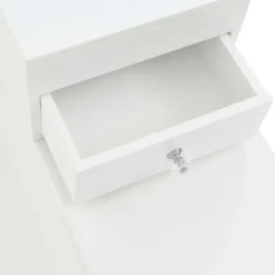 vidaXL - Kaptafel - Wit - MDF