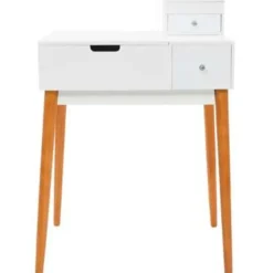 vidaXL - Kaptafel - Wit - MDF