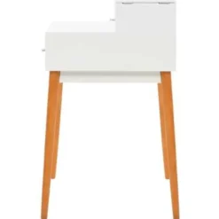 vidaXL - Kaptafel - Wit - MDF