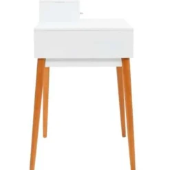 vidaXL - Kaptafel - Wit - MDF