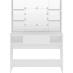 vidaXL - Kaptafel - Wit - MDF