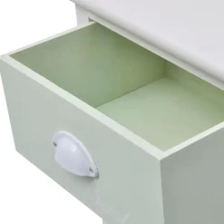 vidaXL - Kast - Wit - Hout - 38 x 28 x 72 cm