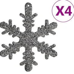 vidaXL - Kerstballenset - Multikleur - Polystyreen