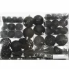 vidaXL - Kerstballenset - Zwart - Polystyreen